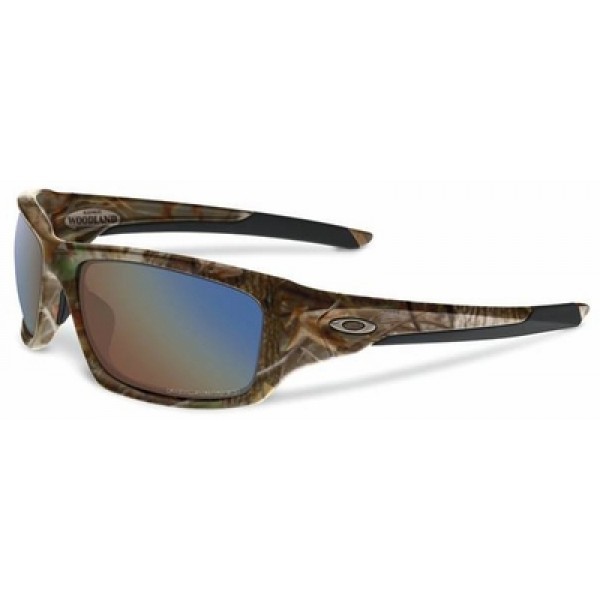  oakley camo valve sunglasses with woodland frame shallow blue lenses O8008