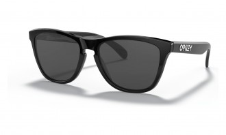 Oakley Frogskins sunglasses Polished Black frame Grey lens