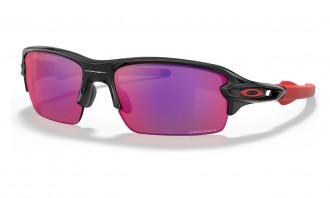 Oakley Flak Xs Youth Fit Sunglasses Polished Black Frame Prizm Road Lens