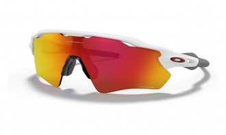 Oakley Radar Ev Path Sunglasses Polished White Frame Prizm Ruby Lens