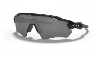 Oakley Radar Ev Xs Path Youth Fit sunglasses Polished Black frame Black Iridium Polarized lens