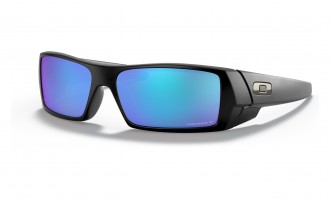 Oakley Gascan Sunglasses Matte Black Frame Prizm Sapphire Polarized Lens