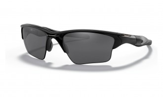 Oakley Half Jacket 2.0 Xl Sunglasses Polished Black Frame Black Iridium Lens