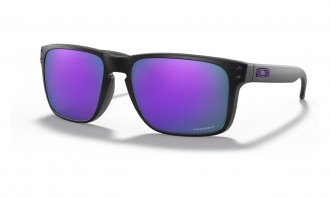 Oakley Holbrook Xl Sunglasses Matte Black Frame Prizm Violet Lens