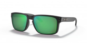 Oakley Holbrook Low Bridge Fit sunglasses Matte Black Ink frame Prizm Jade lens
