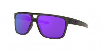 Oakley Crossrange Patch sunglasses Grey Smoke frame Violet Iridium lens