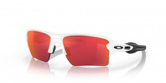 Oakley Flak 2.0 Xl sunglasses Polished White frame Prizm Field lens