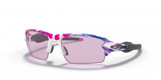 Oakley Flak 2.0 Low Bridge Fit sunglasses Kokoro frame Prizm Low Light lens