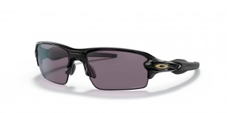 Oakley Flak 2.0 Low Bridge Fit sunglasses Polished Black frame Prizm Grey lens