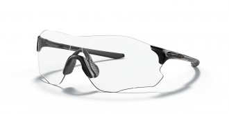 Oakley EVZero Path Low Bridge Fit sunglasses Polished Black frame Clear lens