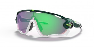 Oakley Jawbreaker Cavendish Edition sunglasses Metallic Green frame Prizm Jade lens