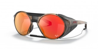 Oakley Limited Edition German MotoGP Clifden sunglasses Matte Brown Smoke frame Prizm Ruby lens