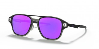 Oakley Coldfuse sunglasses Matte Black frame Violet Iridium Polarized lens