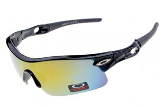 Oakley radar pitch sunglasses in black / ice iridium