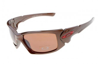 Oakley scalpel sunglasses in dark brown / VR28