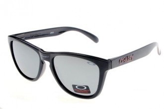 Oakley frogskins sunglasses in black / black iridium