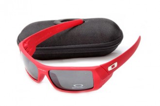 Oakley gascan sunglasses in red / black iridium