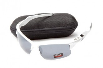 Oakley half jacket 2.0 sunglass white / grey