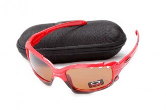 Oakley jawbone sunglasses in red / brown