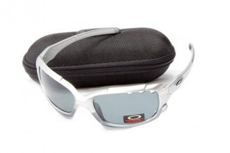 Oakley jawbone sunglasses in silver streak / black iridium