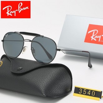 Ray Ban RB3540 Sunglasses Black/Black