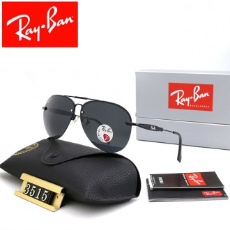 Ray Ban RB3515 Sunglasses Black/Black