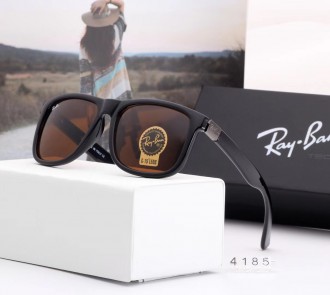 Ray Ban RB4185 Sunglasses Brown/Black