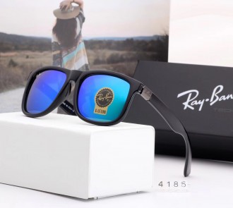 Ray Ban RB4185 Sunglasses Gradient Blue/Black