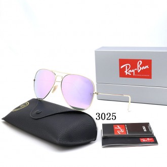 Ray Ban RB3025 Sunglasses Purple/Gold