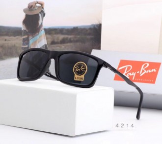 Ray Ban RB4214 Sunglasses Black/Black