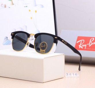 Ray Ban RB3016 Sunglasses Mirror Gray/Black