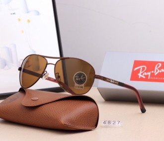 Ray Ban RB4827 Aviator Sunglasses Tortoise/Brown