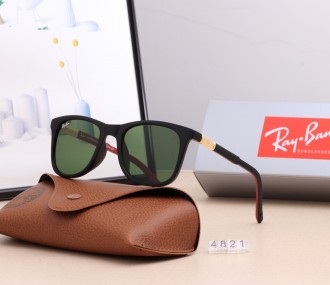 Ray Ban RB4821 Sunglasses Green/Black