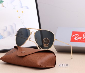 Ray Ban RB3479 Sunglasses Balck/Gold