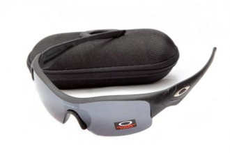 Oakley straight jacket Sunglasses matte black/dim grey