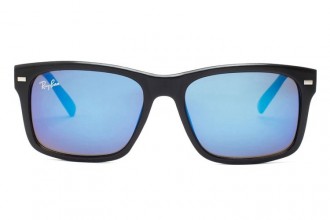 Ray Ban RB20251 Wayfarer Sunglasses Black/Crystal Blue