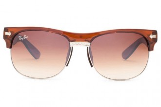 Ray Ban RB20257 Clubmaster Sunglasses Brown/Crystal Brown