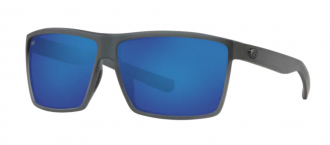 Costa Rincon Mens Sunglasses Matte Smoke Crystal Fade/Blue Mirror