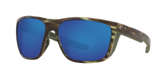 Costa Ferg Mens Sunglasses Matte Reef/Green Mirror
