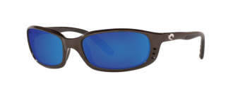 Costa Brine Mens Sunglasses Gunmetal/Blue Mirror