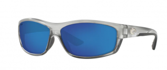 Costa Saltbreak Mens Sunglasses Silver/Blue Mirror