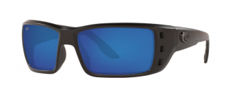 Costa Permit Mens Sunglasses Blackout/Blue Mirror