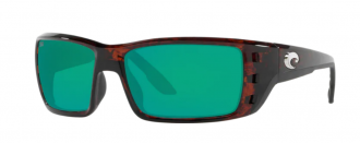 Costa Permit Mens Sunglasses Tortoise/Green Mirror