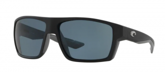 Costa Bloke Mens Sunglasses Matte Black/Gray
