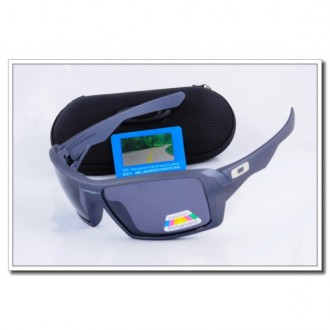 Cheap Oakley Eyepatch Polarized Sunglasses stone blue Frame Slate grey Iridium Lens Sale