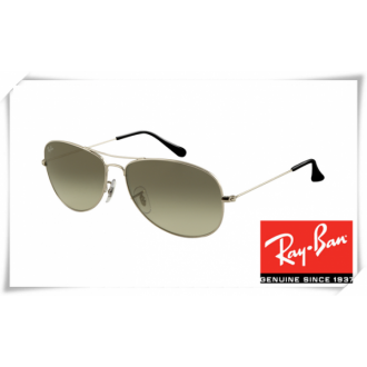 Ray Ban RB3362 Cockpit Sunglasses Gunmetal Frame Crystal Grey Gradient Lens