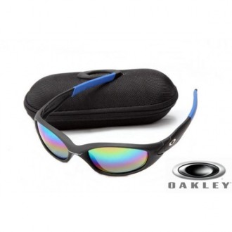  Oakley Straight Jacket Sunglasses Black Frame Colorful Lens OAKLEY201567196