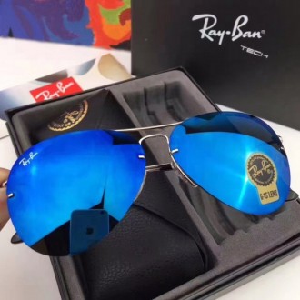Men's Women's Ray Ban RB3460 Sunglasses Blue