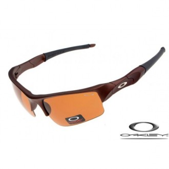 Oakley Flak Jacket Sunglasses Polishing Brown Frame Brown Iridium Lens OAKLEY20156272