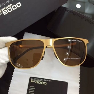 Porsche Design P2610 Sunglasses Gold Brown